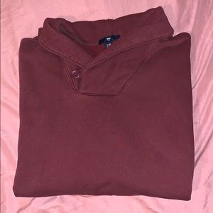 Burgundy sweater